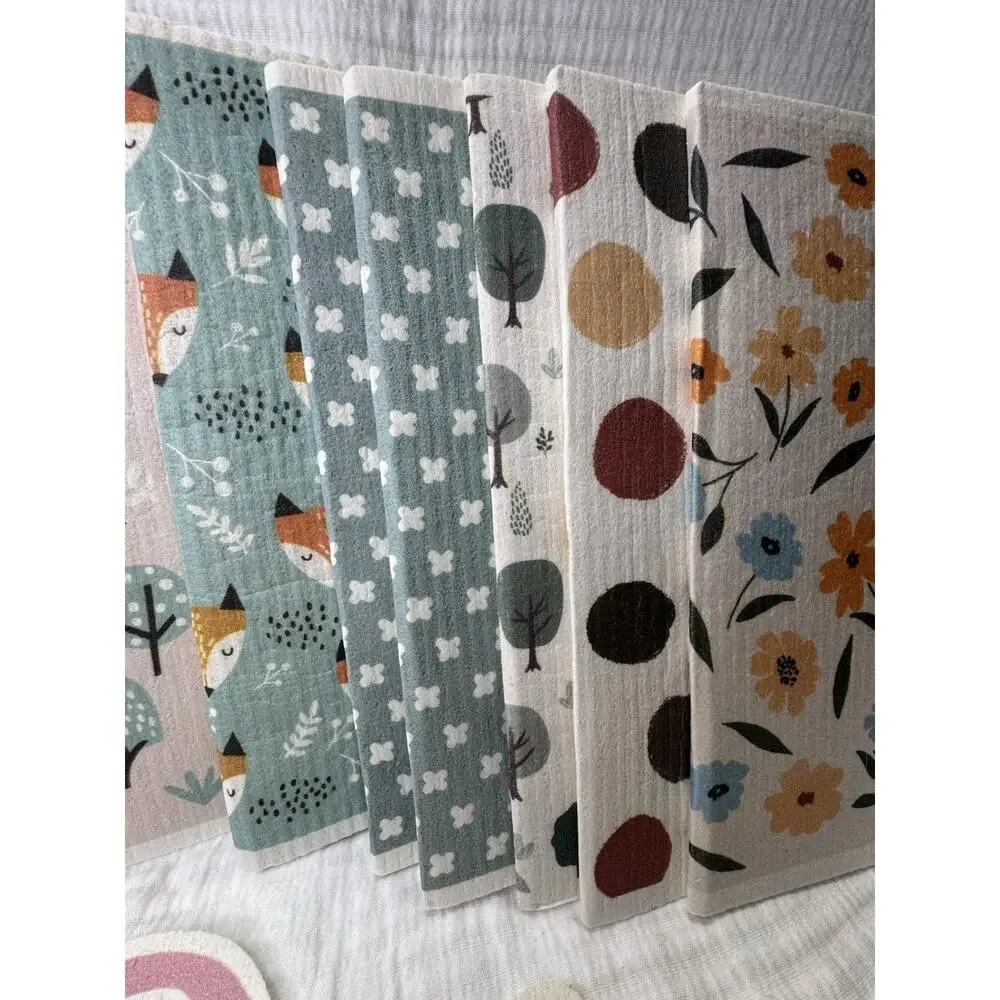 New Swedish Dish Cloths By Recyco 8 Pack Dish Towels 4 Wash Cloths Or Rags